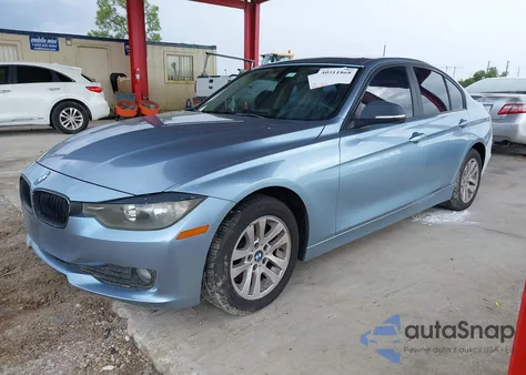 2015 BMW 320I из США, поврежденный, VIN WBA3B1G57FNT01484